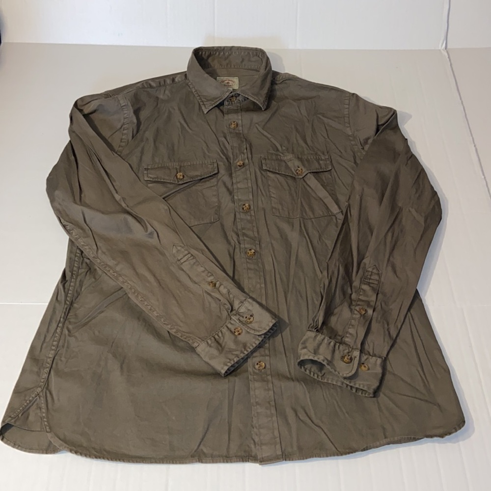 Brooks Brothers Men’s XL Long Sleeve Green Button Up Shirt